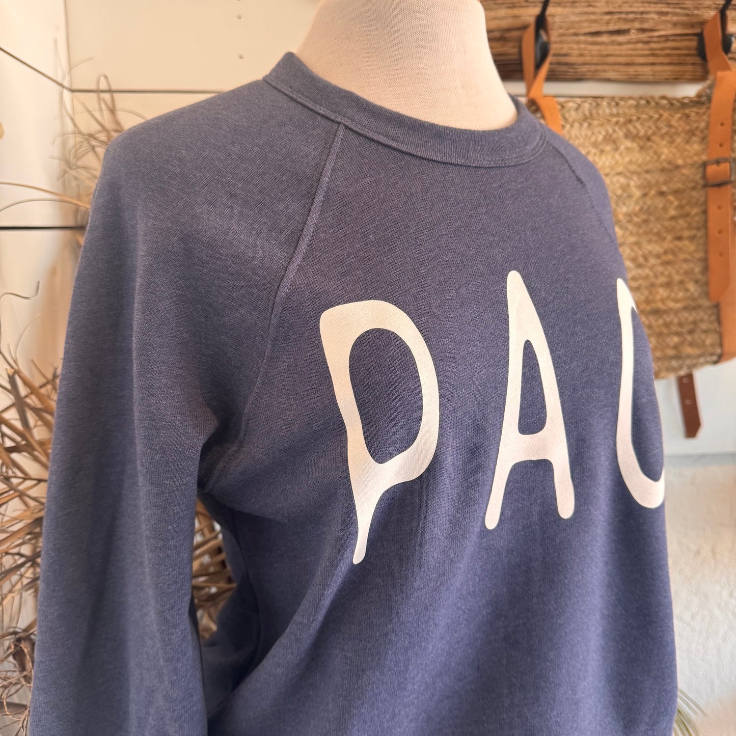 PAG Vintage Navy Crewneck Sweatshirt - Unisex