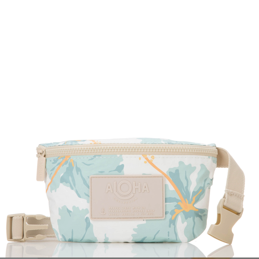 Tasha mini hip pack dry reef aloha