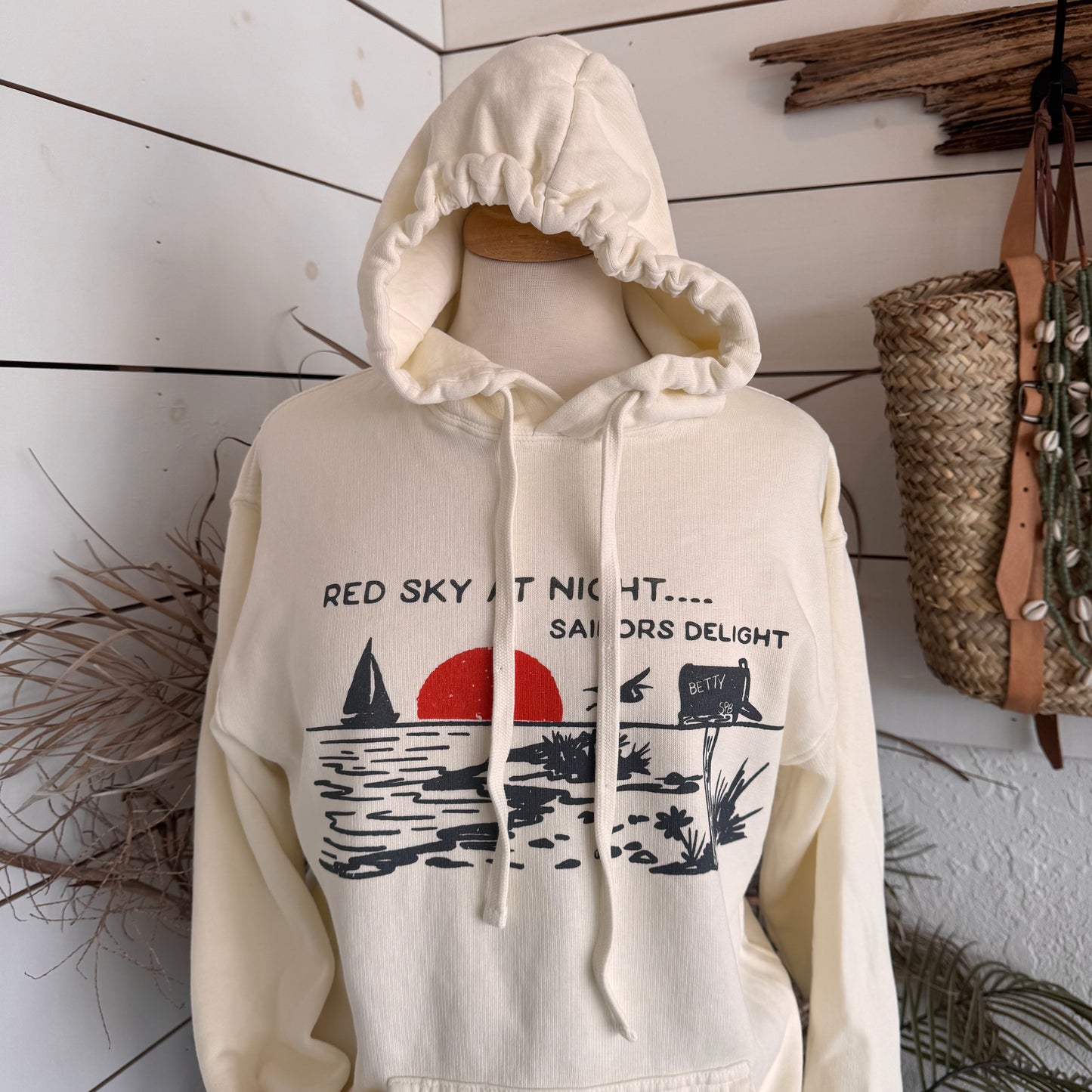 Red Sky At Night Hoodie