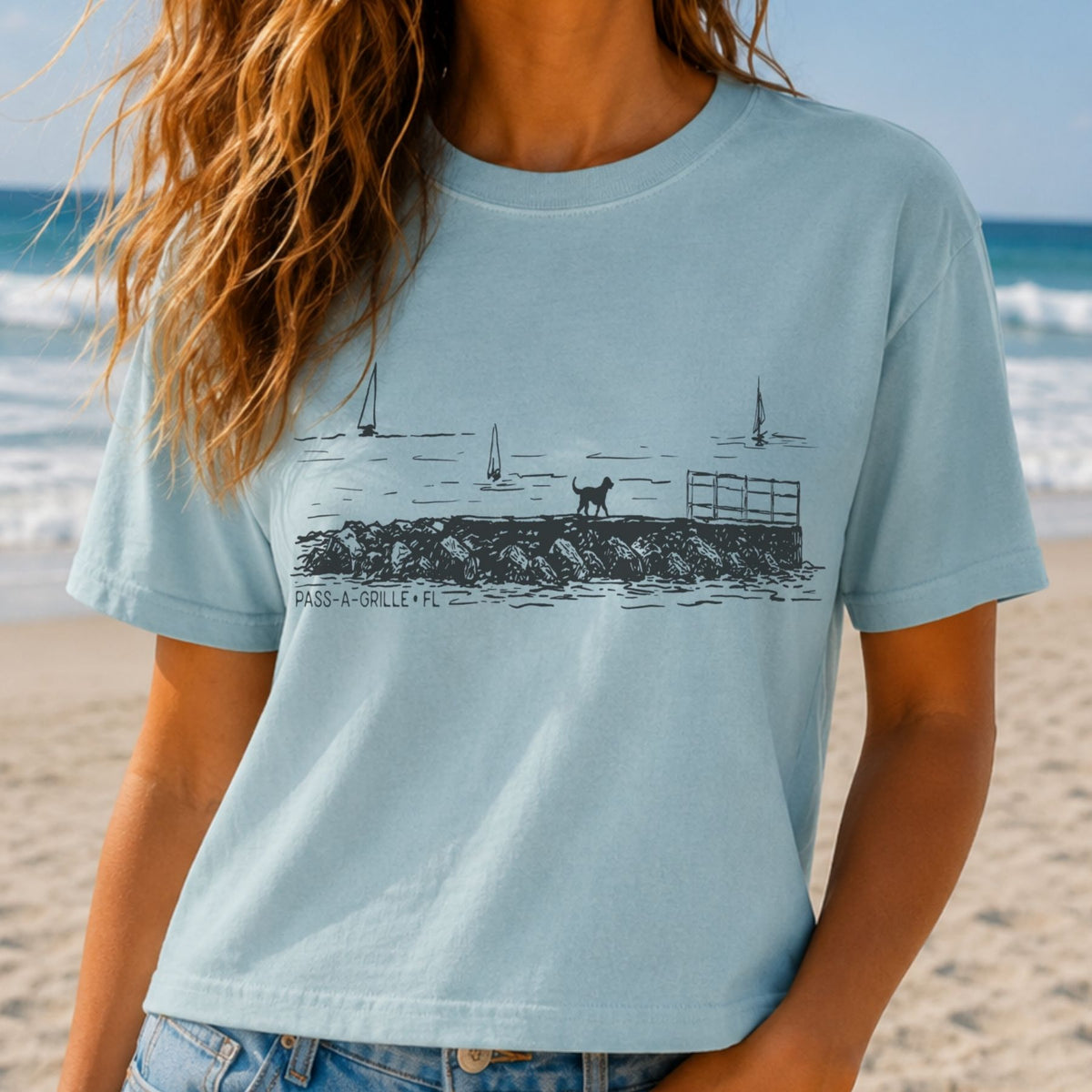 Jetty Dog / Multiple Colors / Women’s Tee