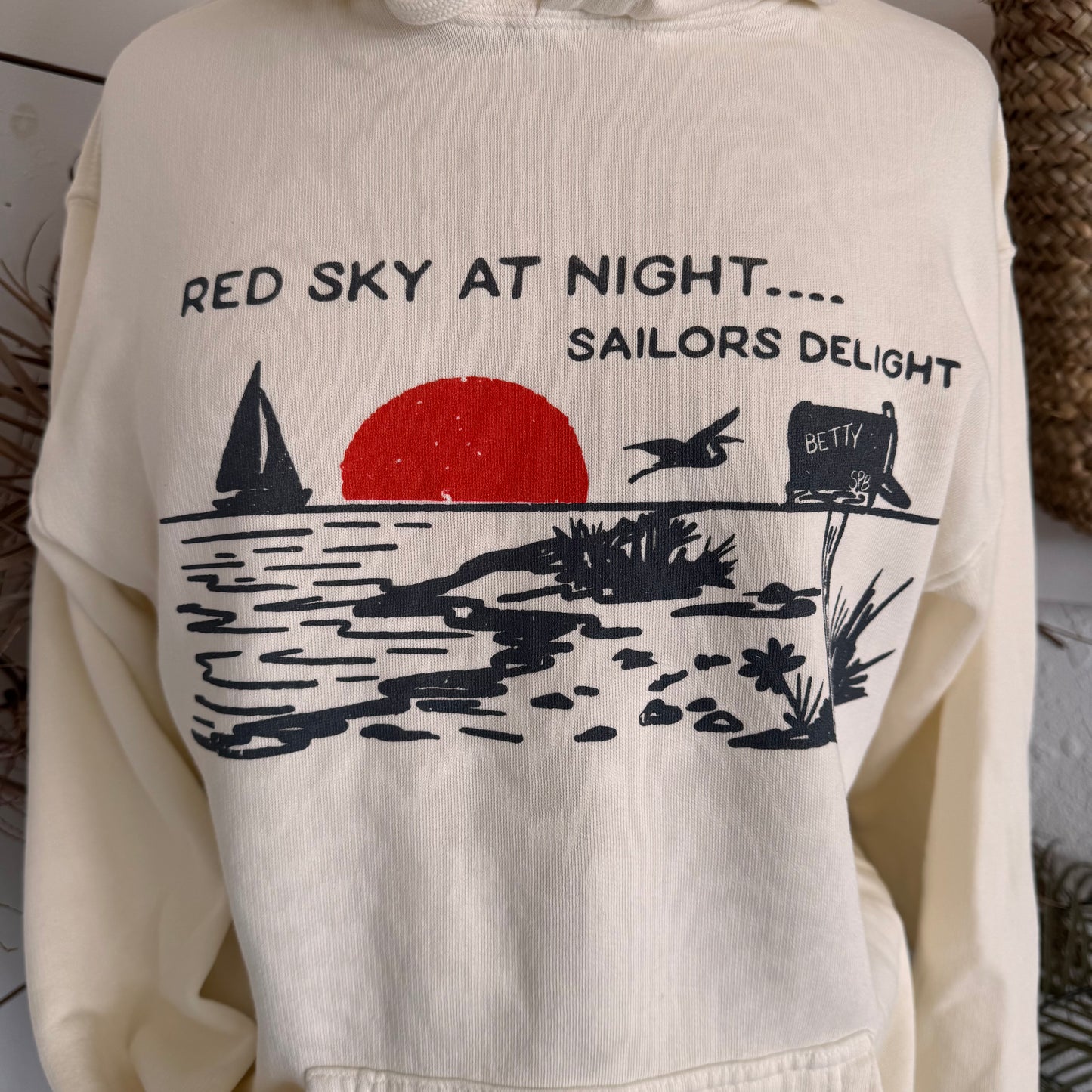 Red Sky At Night Hoodie