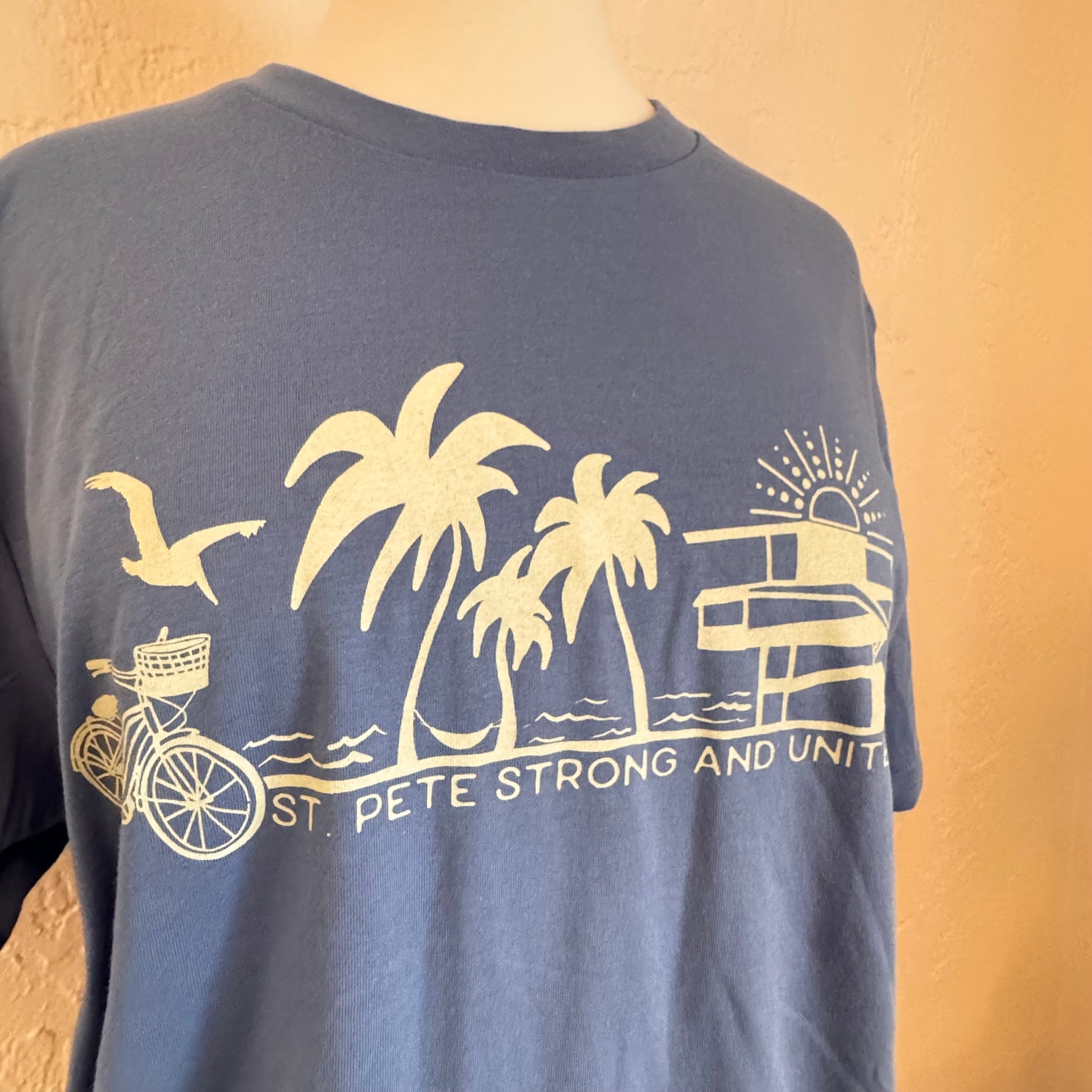 St. Pete Indigo Tee