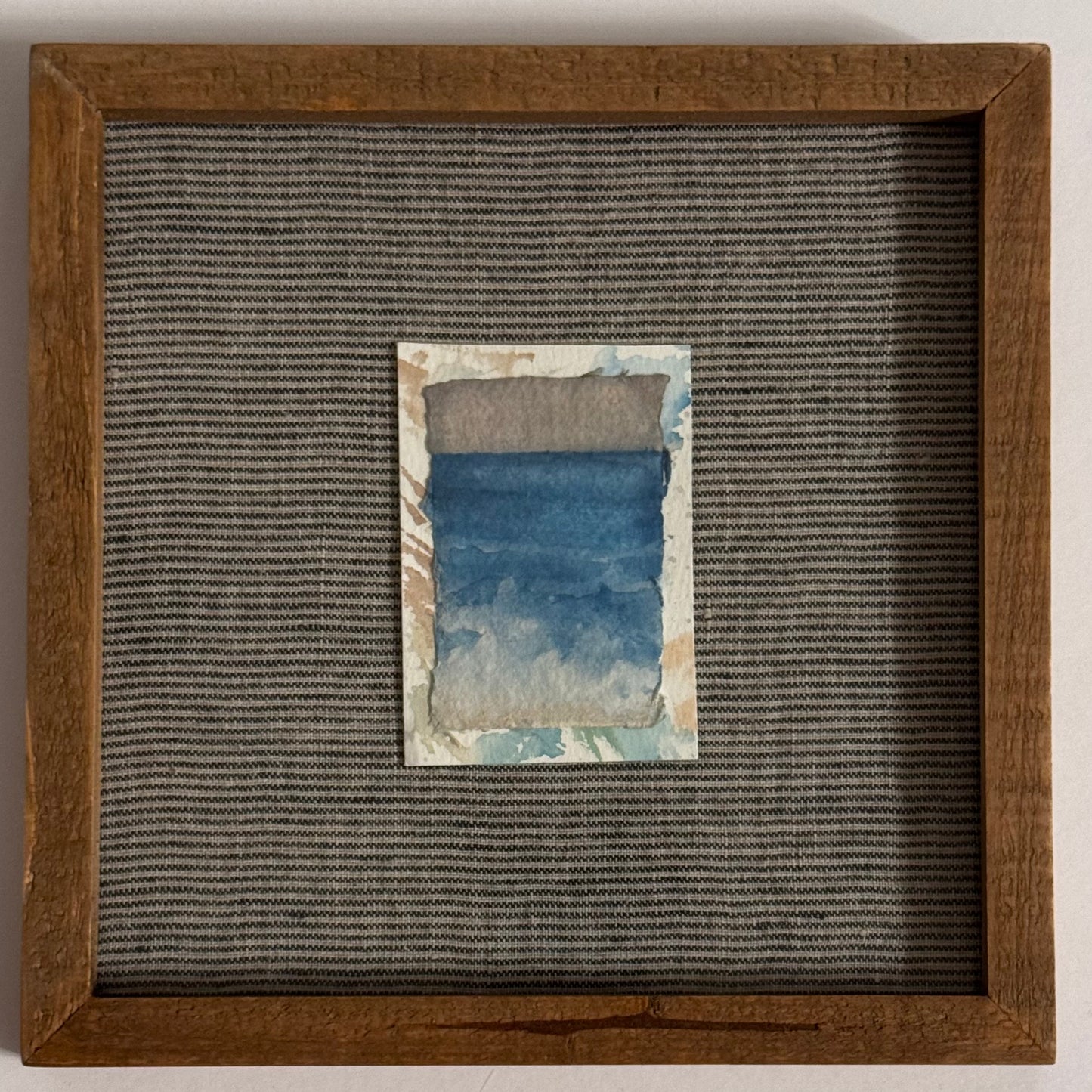 UNDERTOW watercolor framed