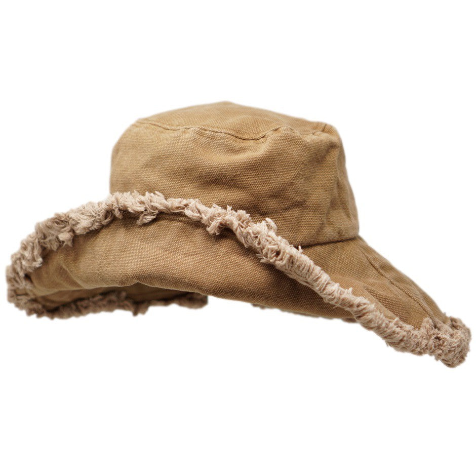 Bendable easy to pack boho bucket hat