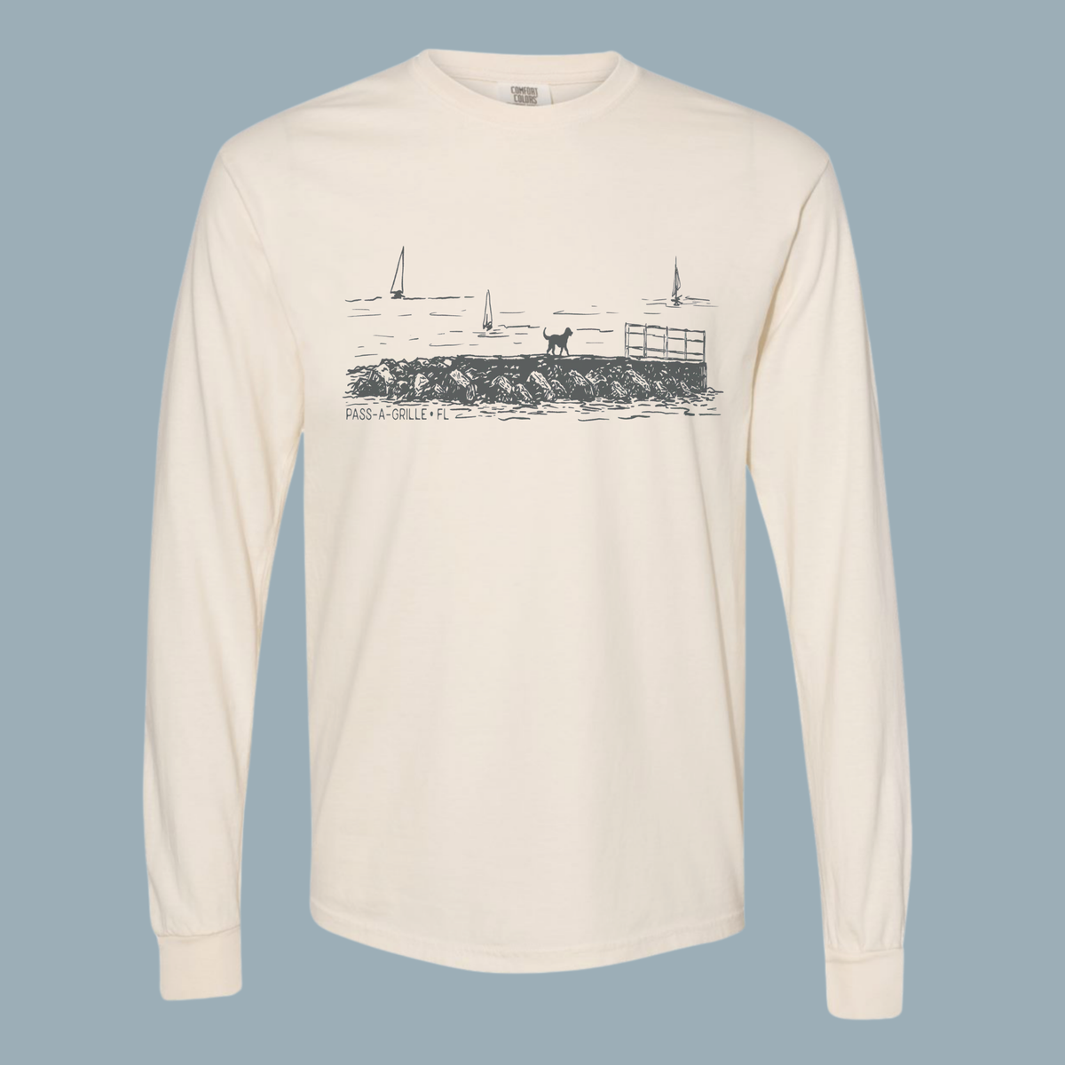 Jetty Dog / Long Sleeve / Ivory