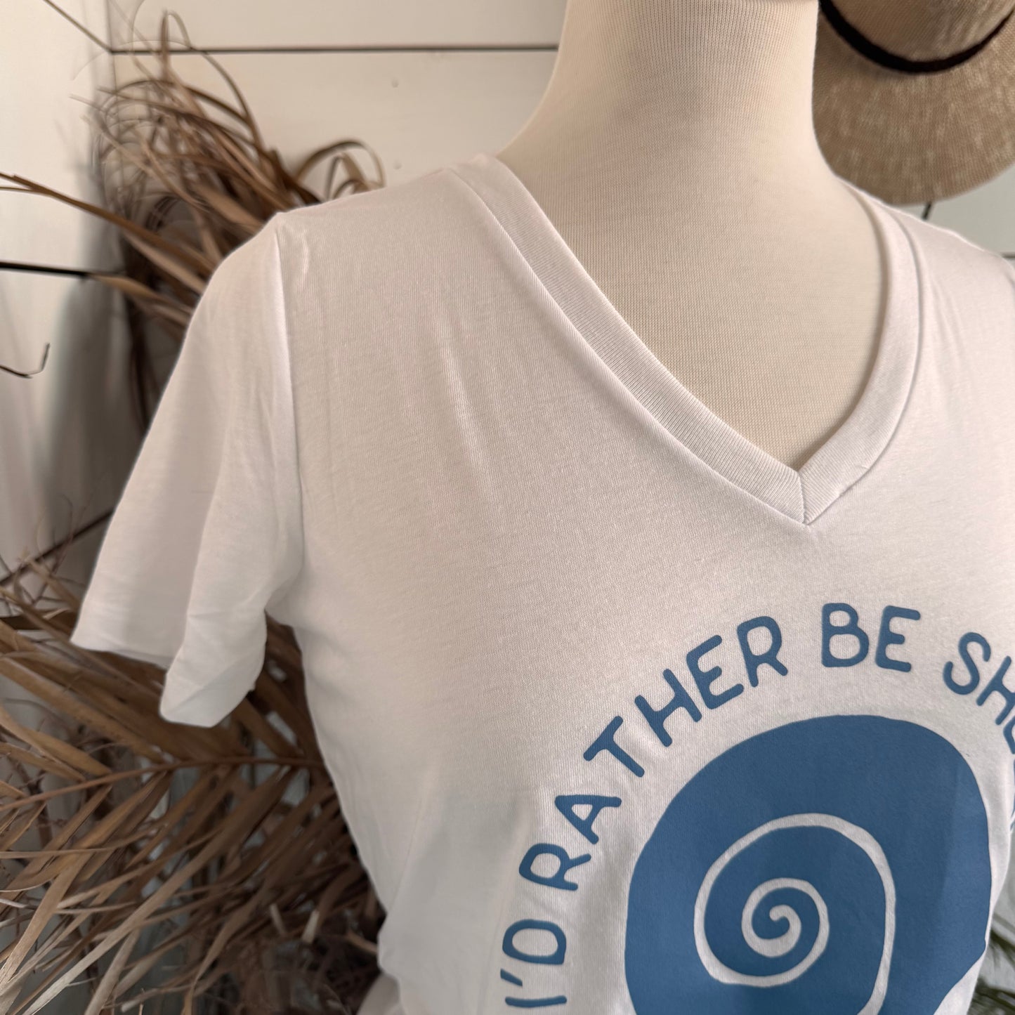 PAG Shelling Women’s V neck Top