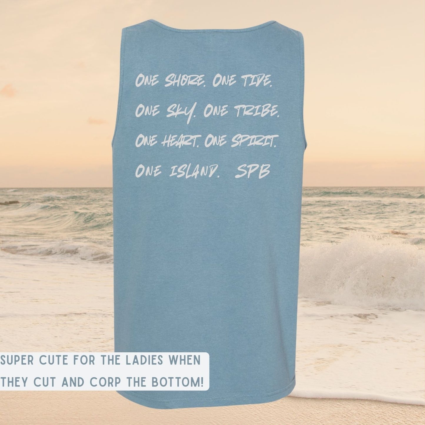 One Island - Vintage Wash Unisex Tank