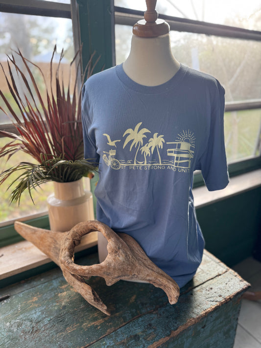 St. Pete Periwinkle Tee