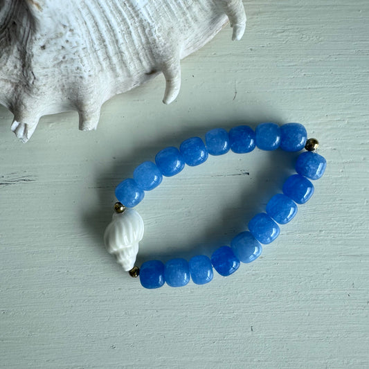 Seashell one of a kind bracelet