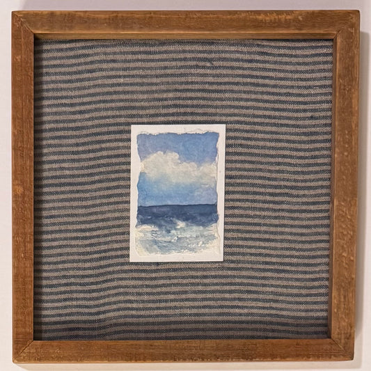 SOL - watercolor framed