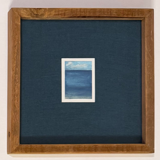 PEACE watercolor framed