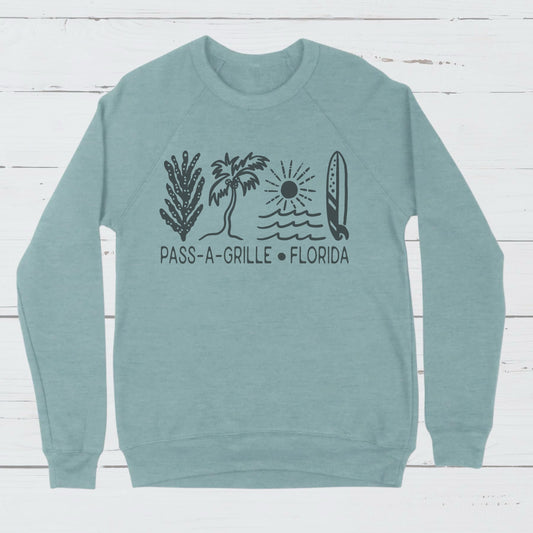 PAG Crewneck ‘under the sun’ Unisex Sweatshirt