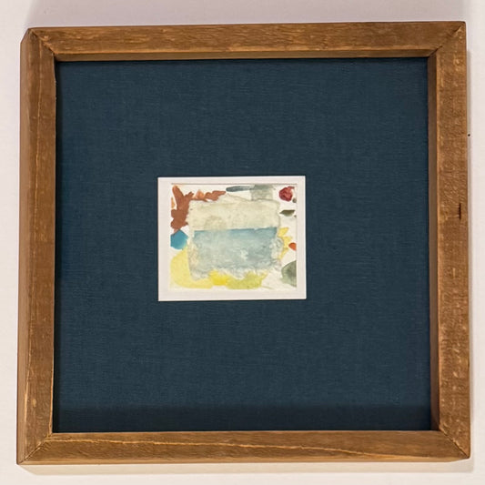 GOLDEN HOUR watercolor framed