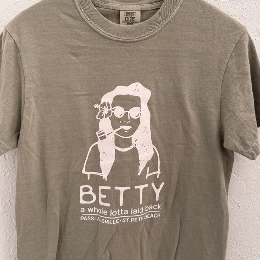Betty signature tee unisex comfort colors earthy color