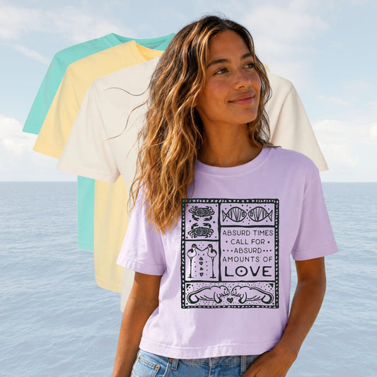Multiple Colors - Love Design / Women’s Tee / Comfort Colors