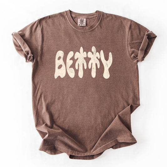 Betty Palms Unisex Tee - Espresso