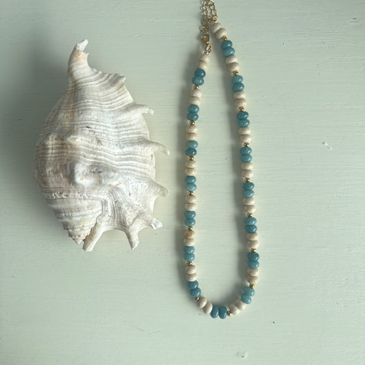One of a Kind - Sea bead Necklace