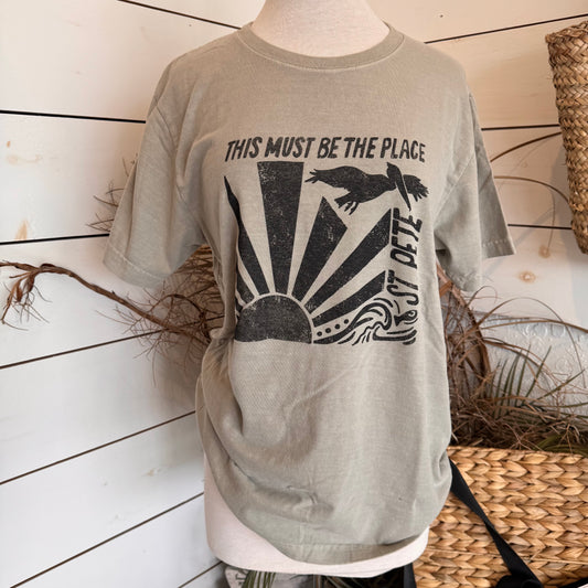 St. Pete Tee unisex sage vintage