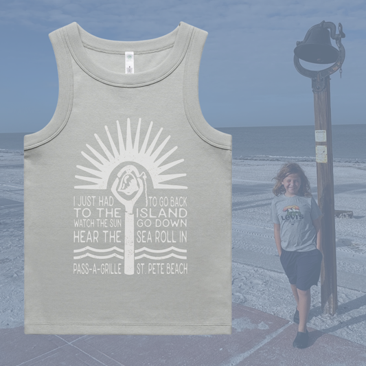 Island Bell Women’s Ribbed Organic Cotton Tank
