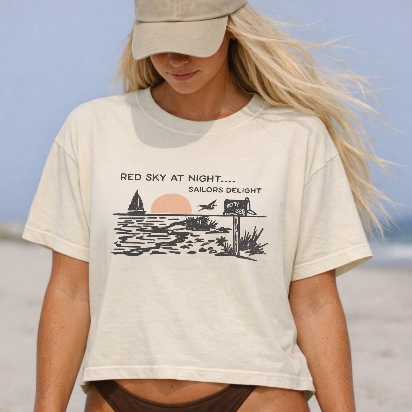 Red Sky Women’s Boxy Tee