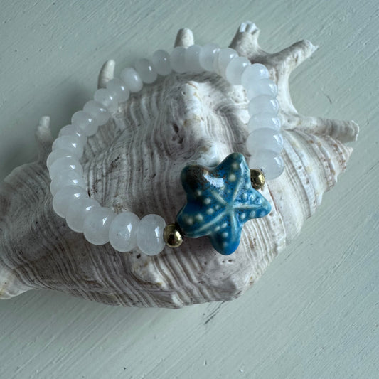 Starfish bracelet one of a kind