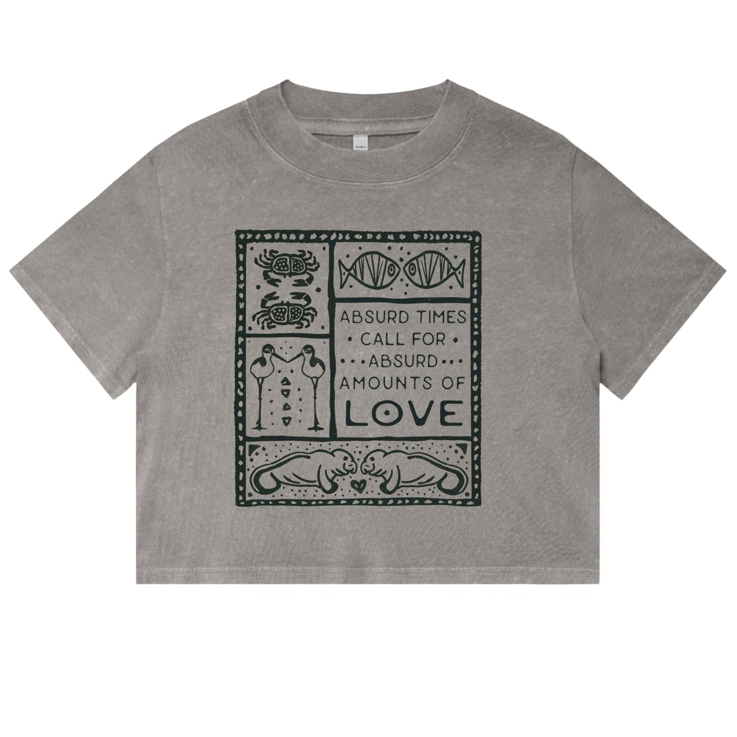 Ocean Love Women’s Crop Tee