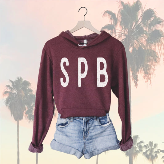 SPB Hoodie unisex - Heather Maroon
