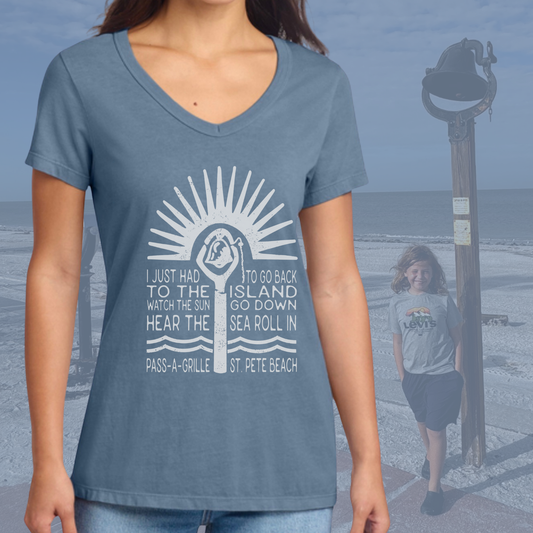 Island Bell Women’s V Neck