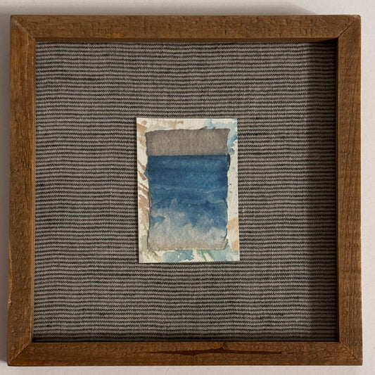 UNDERTOW watercolor framed