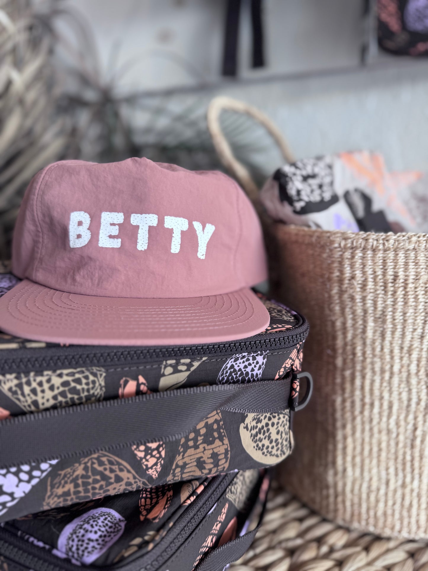 Betty Block-print Hat