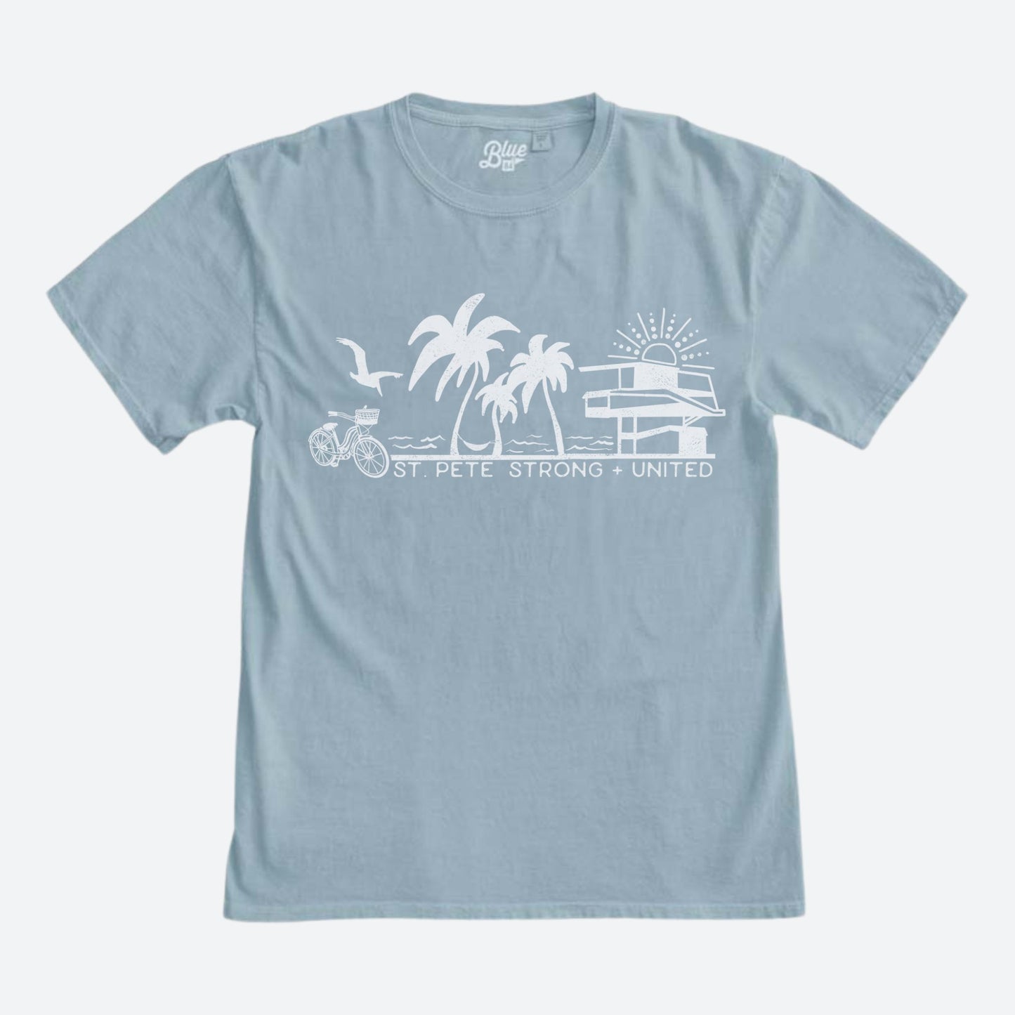 St. Pete Denim Tee