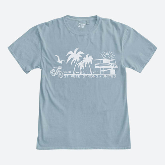 St. Pete Denim Tee