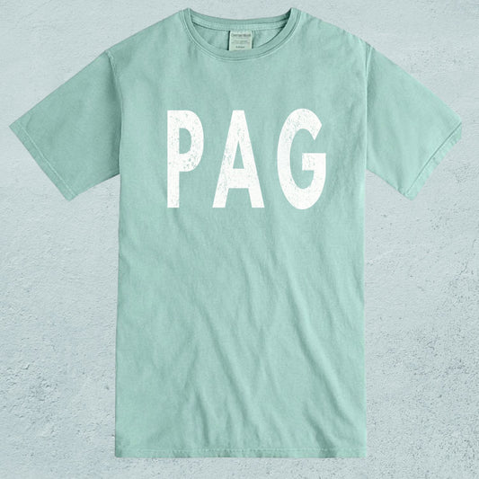 PAG mint unisex tee