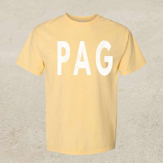 PAG unisex Mellow Yellow Tee