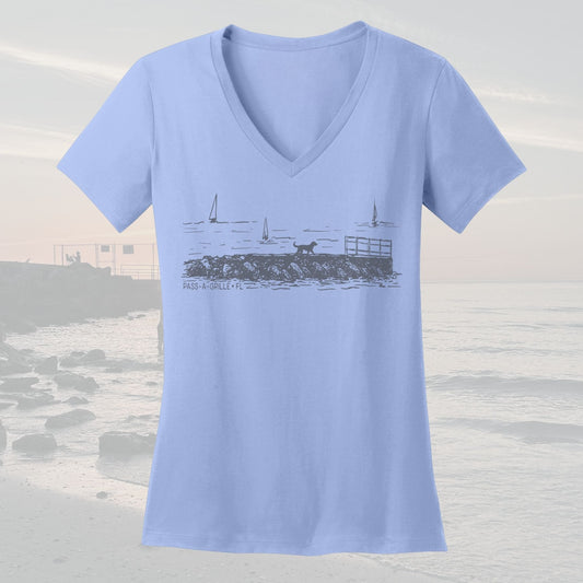 Jetty Dog Women’s V-neck