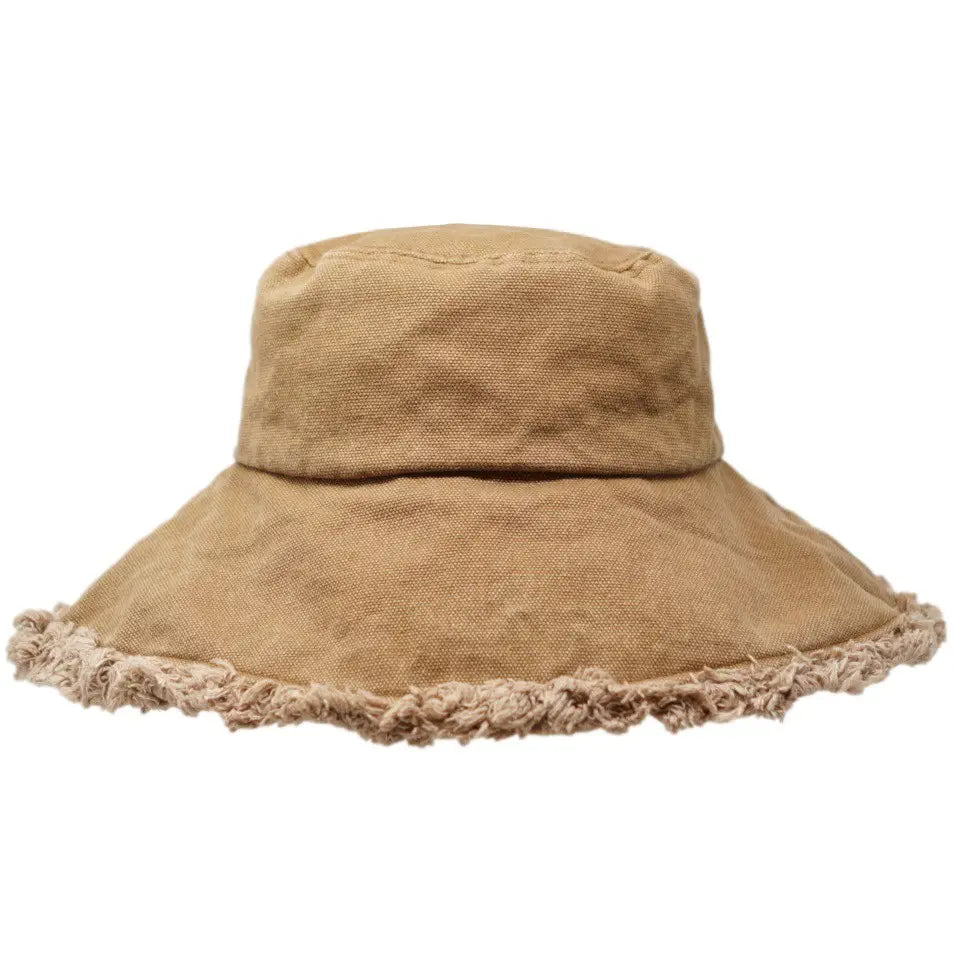 Bendable easy to pack boho bucket hat