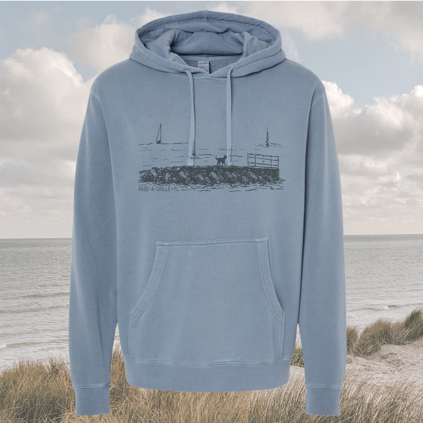 Jetty Dog / Unisex Hoodie