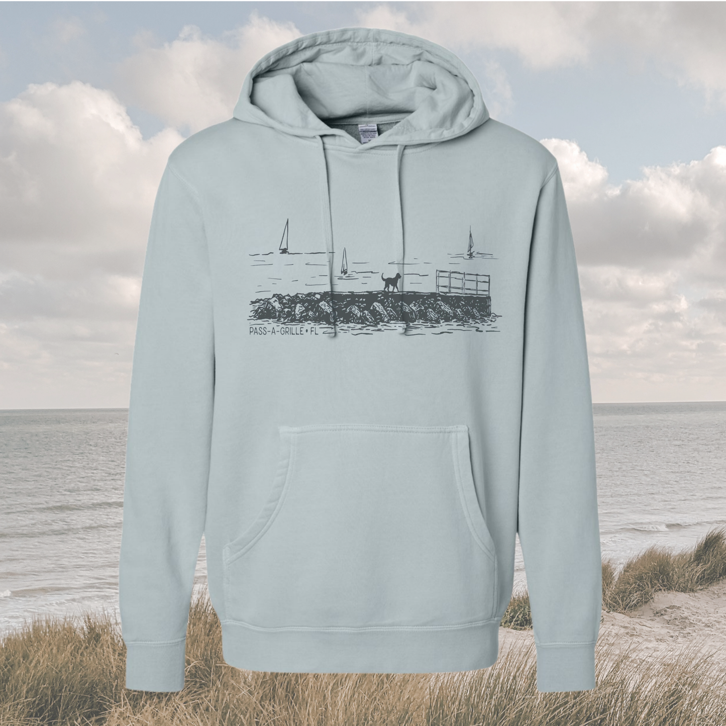 Jetty Dog / Unisex Hoodie