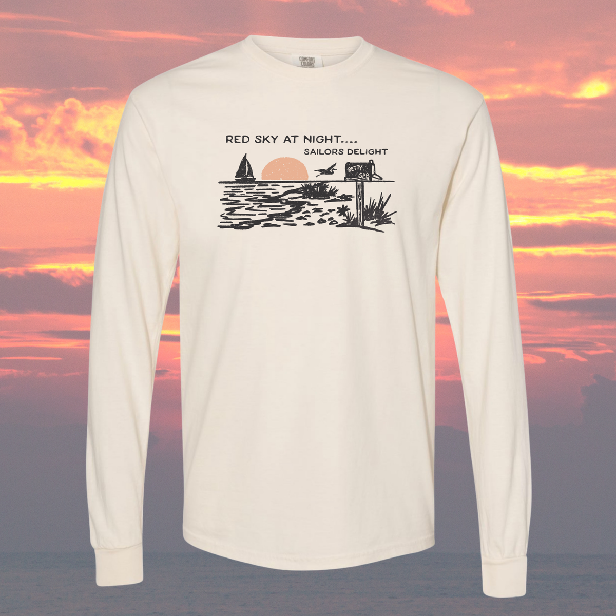 Red Sky Unisex Longsleeve