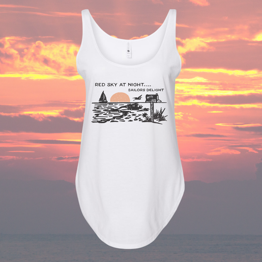 Red Sky Women’s beach tank