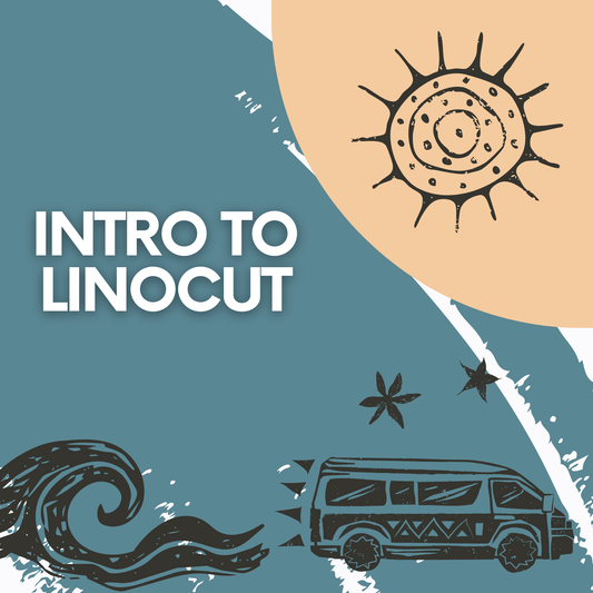 Intro To Linocut: Printmaking / Ages 18+