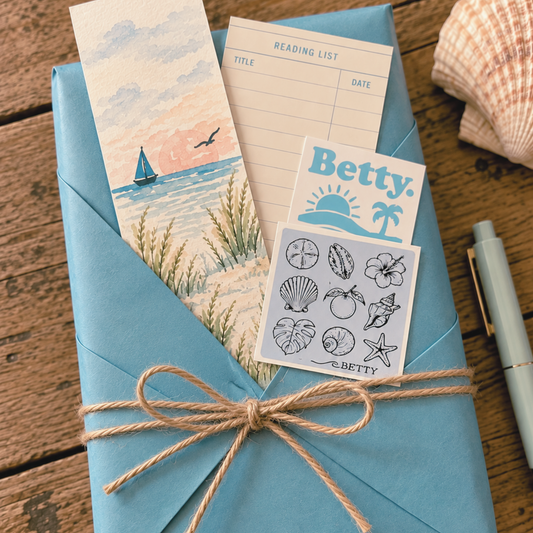 Blind Beach Date w/a Book