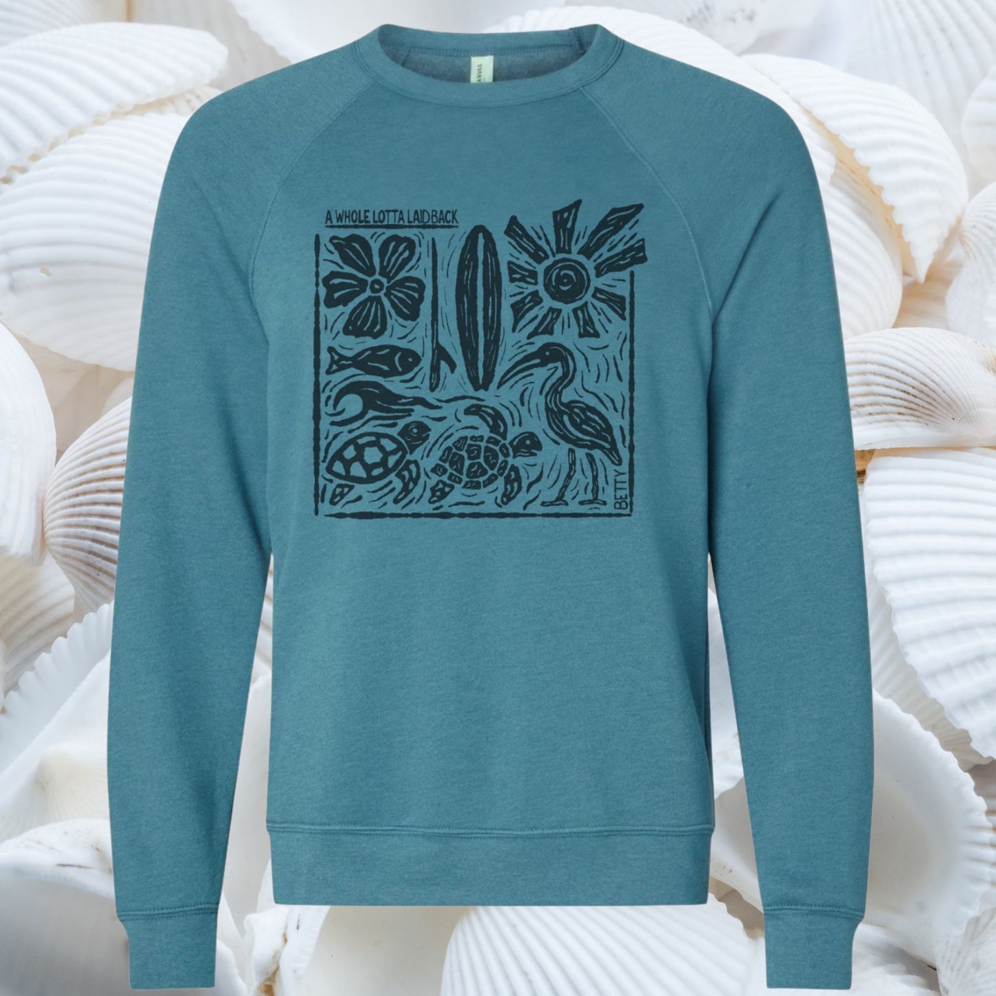 Whole Lotta Laid Back Sweatshirt unisex