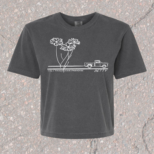 Paved over paradise boxy women’s Tee