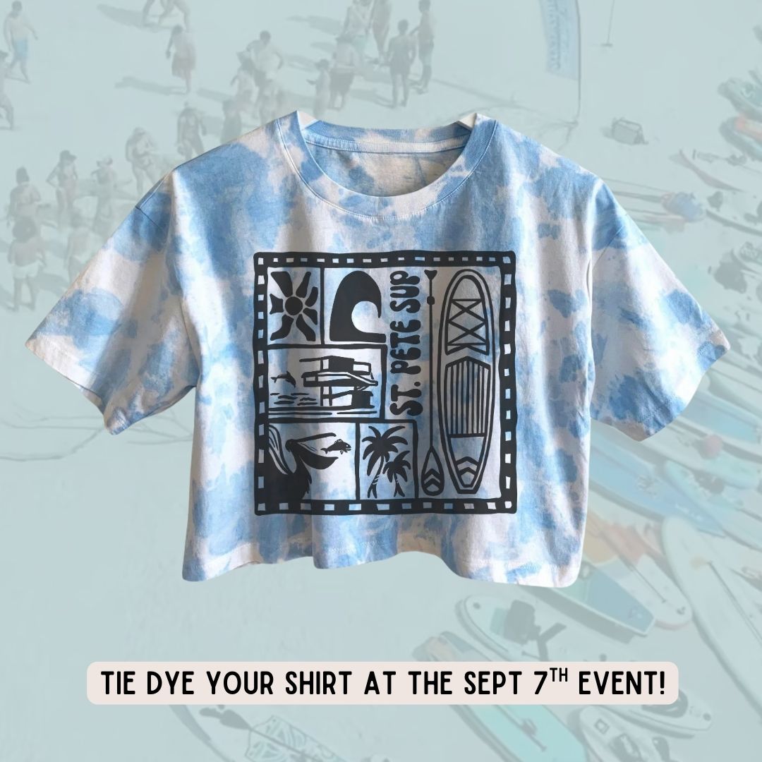 St Pete SUP Club Women’s Cropped Tee