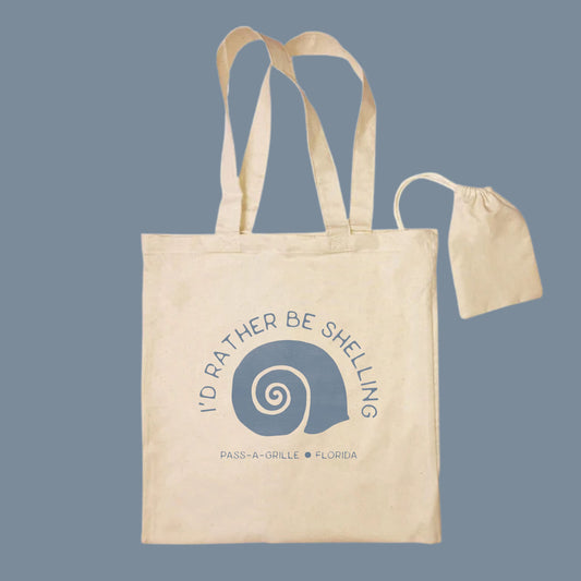 Pre-Order: Organic Cotton PAG Shelling Tote