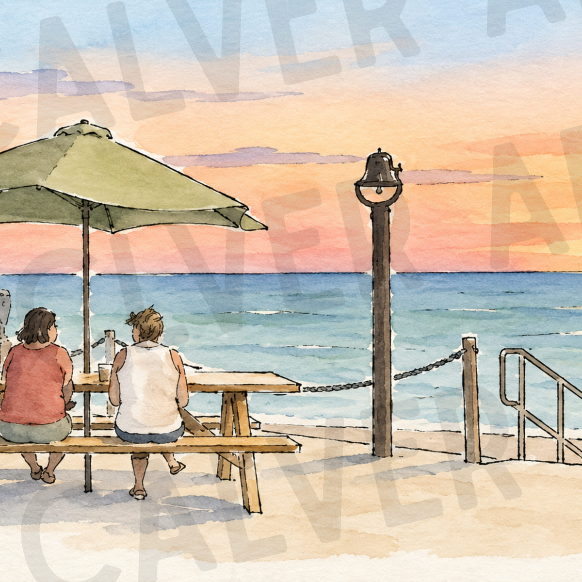PRE-ORDER: 2027 Watercolor Calendar ~ St. Pete Beach / Pass-A-Grille